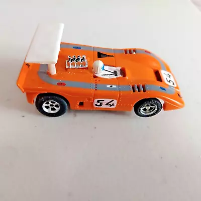 AFX AURORA HO Slot Car McLAREN  XLR 54 ORANGE GRAY  Vintage • $59.95