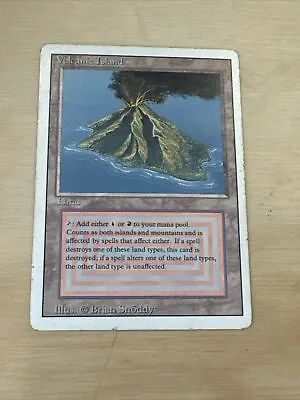 0093 MTG Magic The Gathering Revised Volcanic Island Dual Land • $540