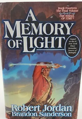 A Memory Of Light (Wheel Of Time Book 14) Auto-Pen Signature First Edition 2013 • $34.99