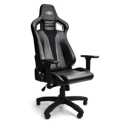 SAAS Executive Office Chair Black With Carbon Accents Gaming SC9012 • $299