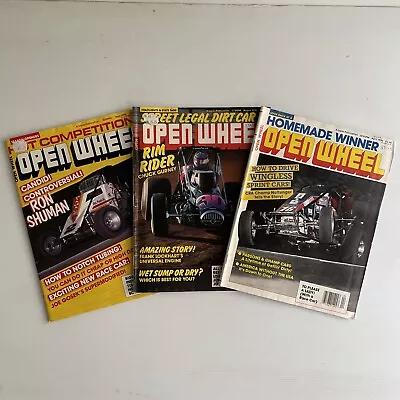 Open Wheel 1990 Vintage American Speedway Indy Racing Magazines Tulsa Chili Bowl • $37.50