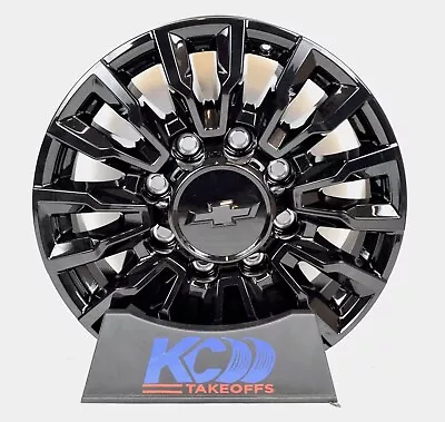 4 NEW 18” Factory OEM Gloss Black Wheels Rims Chevy Silverado 2500 3500 84428945 • $1359.95