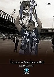 FA Cup Final: 1995 - Everton Vs Manchester United DVD (2005) Everton FC Cert E • £2.98