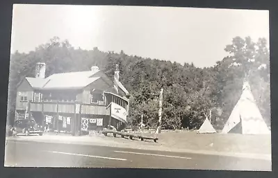 RPPC Indian Cliff Trading Post Manchester NH New Hampshire Real Photo Postcard • $19.99