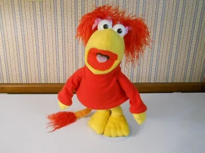 Jim Henson  Red  Fraggle Rock Plush Stuffed 15  Muppets 2006 Sababa Toys • $23.89