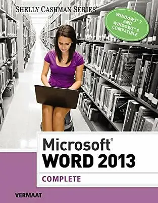 $4.49 • Buy Microsoft Word 2013  Complete  Shelly Cashman Series 