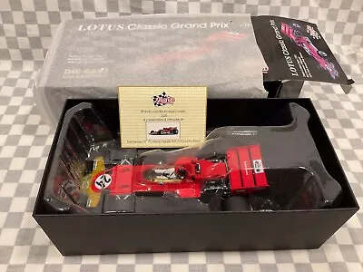 1/18 Quartzo 18270 Lotus 72 C Fittipaldi #24 1970 Usa Gp Winner Limited Edition  • £89.95