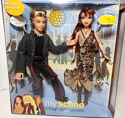 2003 Mattel My Scene Night On The Town Chelsea & Hudson Barbie Doll New Box READ • $99.81