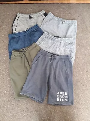 Boys Shorts Bundle Age 11-12 Years X6 Abercrombie Under Armour Next M&S Nutmeg • £19.99