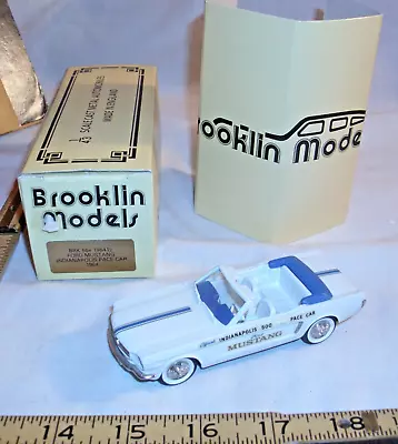 Brooklin Model 1965 Ford Mustang Indy 500 Pace Car 1:43 Brk. 56 Boxed • $124.99