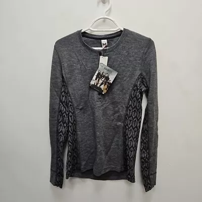 Dale Of Norway Viking Basic Feminine Grey Merino Wool Sweater Top Jumper Medium • $112