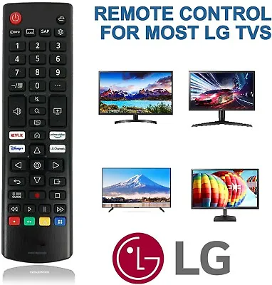 AKB76037601 For LG TV REPLACEMENT REMOTE CONTROL SMART TV LED 3D NETFLIX BUTTON • £9.95