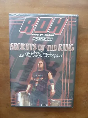 ROH Ring Honor Wrestling DVD Secrets Of The Ring Raven Vol 5 NEW SEALED  • $10