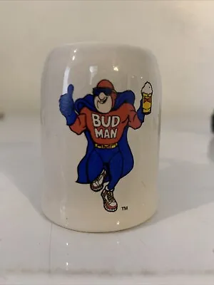 Miniature Cup Bud Man Budweiser Vintage • $22