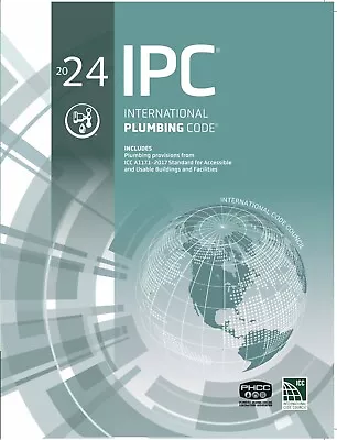 IPC 2024 International Plumbing Code Paperback Brand New • $81