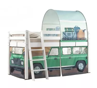 Safari Overland Off Road Tent & Tunnel For Midsleeper Cabin Bed.  • £39.99