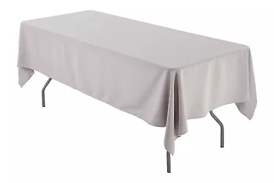 60 X 126 In Rectangular Tablecloth For Wedding Restaurant Banquet Party • $15.99