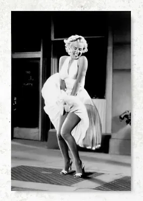 Marilyn Monroe Wall Art Home Workplace Décor The 7 Year Itch Iconic Scene Poster • $9.95