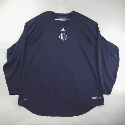 Dallas Mavericks Shirt Mens 4XL Blue Adidas Climalite 100% Polyester NBA Fusion • $32.34