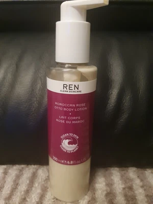 £10 • Buy Ren Clean Skincare Moroccan Rose Otto Body Lotion 200ml  