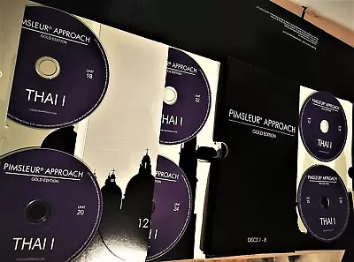 Thai Language By Pimsleur Gold Edition Vol. I Full Audio Course 30 Lessons • £62.37