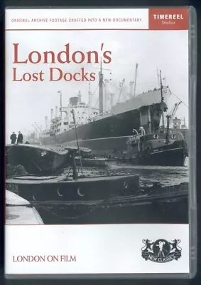 LONDON’S LOST DOCKS DVD Original Archive Footage  River Thames • £2.49