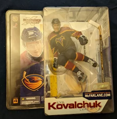 2002-03 McFarlane Hockey Series 4 #120 Ilya Kovalchuk Blue FP Action Figure • $69.99