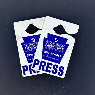 2010 Pennsylvania Newspaper Association Member Media Press Pass • $8.24