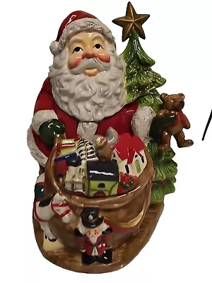 Three Jays Import Inc #27009 Saks Santa Cookie Jar • $25