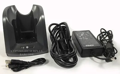 SYMBOL MOTOROLA ZEBRA MC32N0 MC3200 USB CRD3000-1000RR Charging Cradle Charger • $69.99