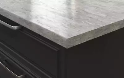 Grey Marble Rounded Edge Laminate Kitchen Worktops • £19.95