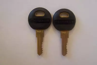 $14.99 • Buy Trimark Key Tm911 Pop Up T Handle Compartment Rv Lock Baggage Door Camper Key 2