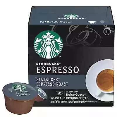 STARBUCKS ESPRESSO Dolce Gusto Compatible Coffee Capsules Pods Box • $27.89