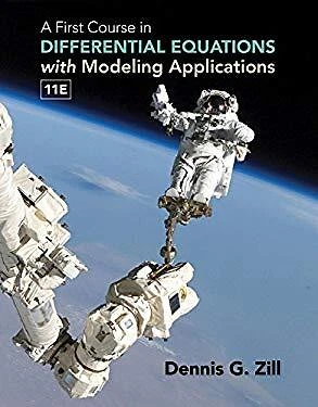 $48 • Buy A First Course In Differential Equations With Modeling Applicatio
