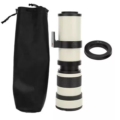 F/8.3-16 Telephoto Lens 420-800MM Super Telephoto Zoom For Nikon F Mount Camera • £95.41