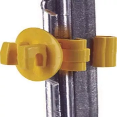 Dare Products SNUG-STP-25 Yellow T Post Insulator 25CT • $12.87