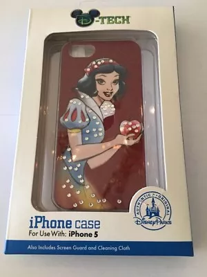 NEW PACKAGE ORIGINAL DISNEYPARKS SNOW WHITE  HARDSHELL CASE IPHONE 5 ONLY • $19.95