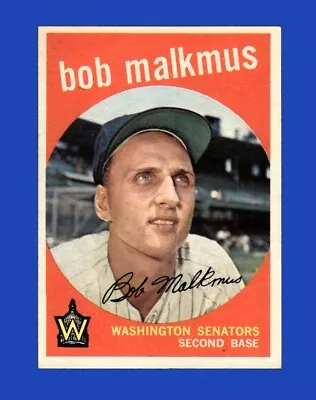 1959 Topps Set-Break #151 Bob Malkmus NM-MT OR BETTER *GMCARDS* • $0.79