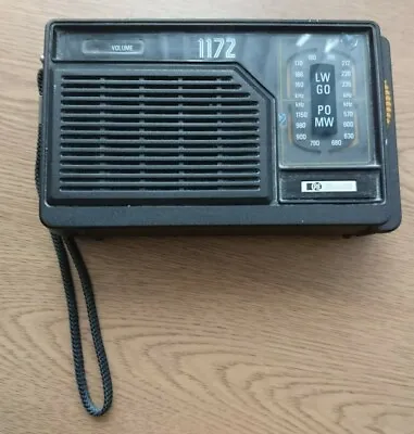 Vintage PYE 1172 LW MW Vintage Portable Radio Very Good Working Condition   • $34.69