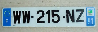 Guadeloupe - Caribbean Island License Plate 2002 Expired Plate - VERY RARE • $62