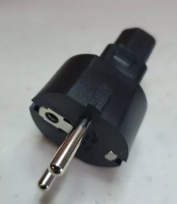 WS-095 WELL SHIN Israel POWER ADAPTER To IEC 320 C13 Female Connector 3 To 3-Pin • $5.99