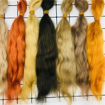 10g/bag100% Pure Mohair Suitable For 15 Colors DIY BJD OB11 Doll Reborn Doll Wig • $23.70