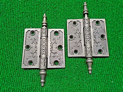 ONE PAIR Of VINTAGE EASTLAKE HINGES  3  X 3  - VERY NICE SET (41179) • $42.95