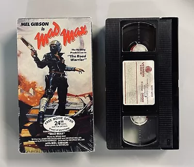 VHS — MAD MAX  /  In Vestron Shrink • $85