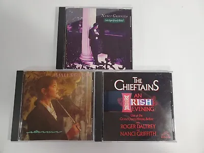 Nanci Griffith CD Lot Storms Late Night Grande Hotel /Chieftains W Roger Daltrey • $14.99