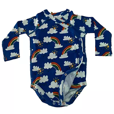 Hanna Andersson Cotton  RAIN OR SHINE  Bodysuit. 3-6 Months. 60 Cm. Great Gift! • $14.98