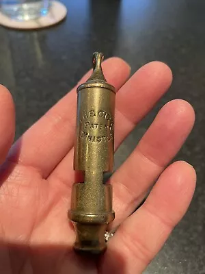 Antique Original Calura / J. Hudson & Co The City Patent General Service Whistle • £10