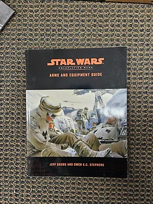 ARMS & EQUIPMENT GUIDE (d20 Star Wars Roleplaying Game RPG ~ Wizards Coast 2002) • $29.99