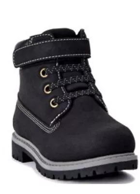 WN Boys Black Non-Marking Boots  Toddler Size 7  NWT • $12.76