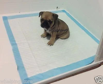 £16.99 • Buy Heavy Duty Puppy Pads Whelping Box Liner EX Large Size Layer To Suit 60 X 90cm